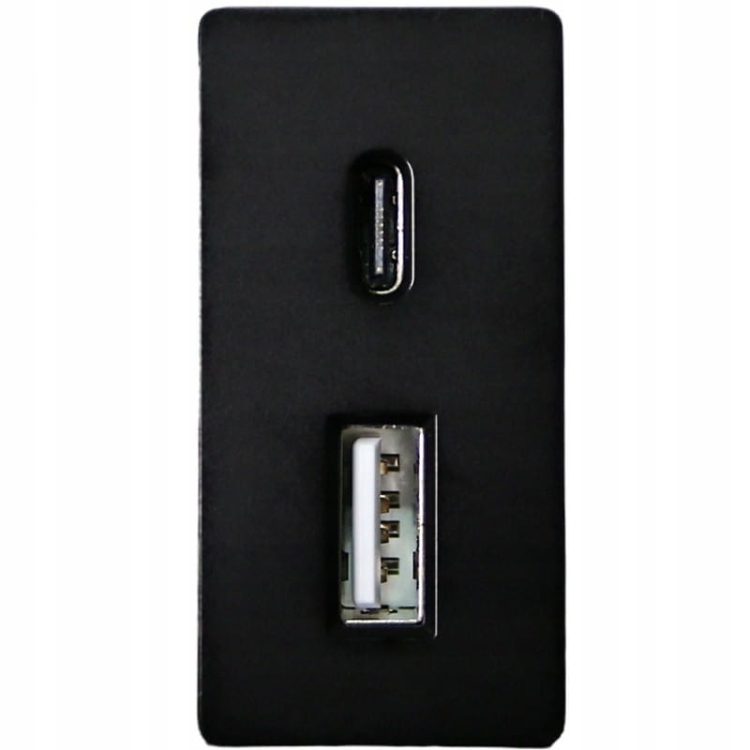 Moduł Ładowarka Gniazdo 2x USB A+C 20 WAT do Ramek