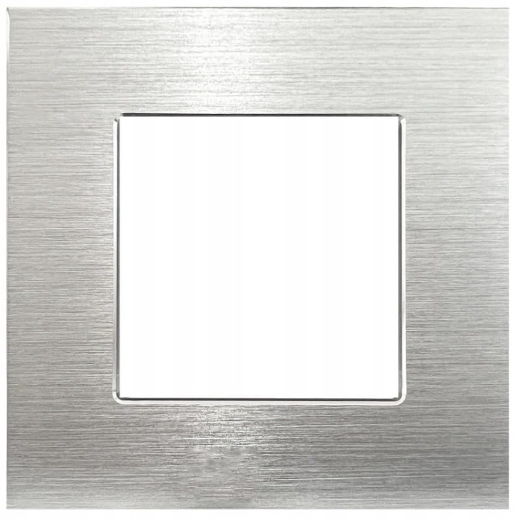 Ramka Aluminiowa Pojedyncza Srebrna