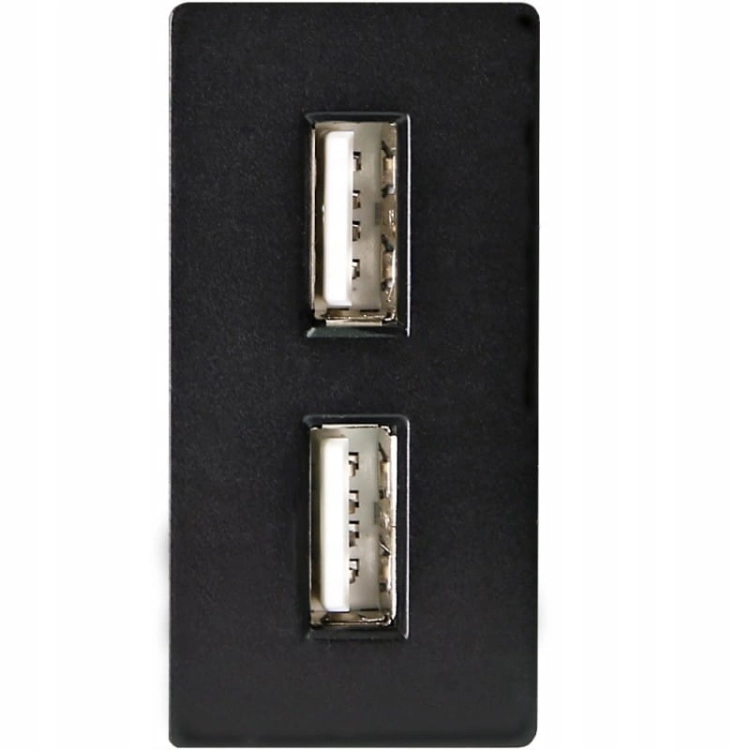 Moduł Podwójne Gniazdo Ładowarka USB 2.4A do Ramek